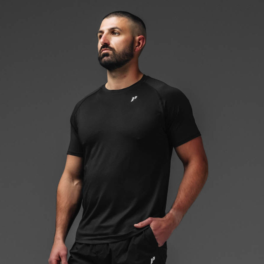 1stPhorm_Apparel_mens_t-shirts_TempoTee_black_0001